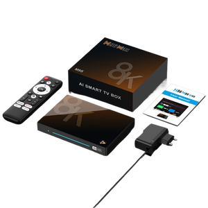 H96 8k Streaming Iptv Stb <span class=keywords><strong>Internet</strong></span> Smarter Ott Super Ai Box Meilleur Google Android 12 Pro Décodeur <span class=keywords><strong>TV</strong></span> France Livraison Gratuite - Product Image 1