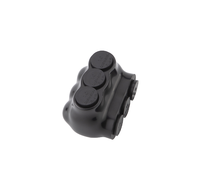 Conectores de Cable Eléctrico Negros UL QMS-S1-0-3, Conectores Multi-Tap Aislados, Terminales LUG de Entrada de un Solo Lado, UL y No UL