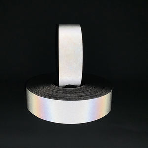 Khả năng hiển thị cao dải phản quang Băng Vật liệu vật nuôi dính lăng trụ phản chiếu cho quần áo làm việc phù hợp với mưa áo khoác áo khoác - Product Image 1