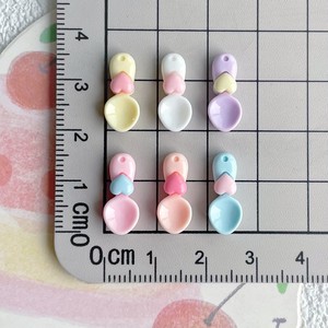 Mini Varita Musical Mágica con Forma de Nota Musical, Pasador de Pelo de Resina con Forma de Luna, Dijes Delgados CHENXI Art para Decoración de Fundas de Teléfono, Navidad y Halloween - Product Image 6