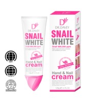 Crème pour les mains et les ongles Snail White de DR.DAVEY avec 890 000 ppm d'extrait d'escargot 120g