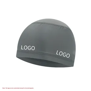 Venta al por mayor gorro de secado rápido para hombres y mujeres transpirable bicicleta esquí <span class=keywords><strong>casco</strong></span> forro personalizable sin ala deportes al aire libre pesca - Product Image 2
