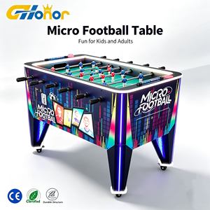 Mesa de Futbolín Interactiva que Funciona con Monedas, Máquina de Juego <span class=keywords><strong>Arcade</strong></span> con Indicador Electrónico de Puntuación para Centros de Juego y Bares - Product Image 2
