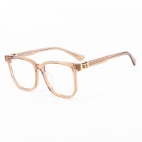 Montures de lunettes médicales essentielles personnalisables, montures optiques grossissantes en acétate tendance pour hommes et femmes, modèles de fabricants chinois, grossiste