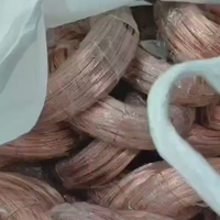 Apparence lumineuse haute pureté Standard 99.99% Pure Export Trade Cable Sourcing Copper Scrap Wire à vendre