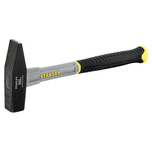 Stanley 500 Gf Fiberglass <b>Hammer</b> With Rubber Grip For Metalworking And Construction - Product Image 1