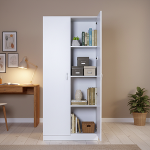 Estantería de Madera Moderna y Creativa de Gran Capacidad para Oficina en Casa y <span class=keywords><strong>Biblioteca</strong></span>, Mueble de Almacenamiento para Sala de Estar y Dormitorio - Product Image 2