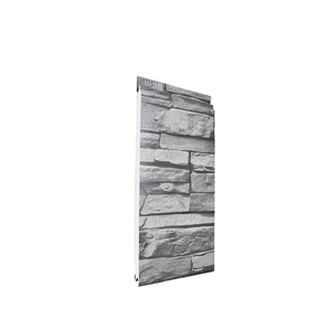 Panneau mural extérieur en métal sandwich en mousse de polyuréthane ignifuge, imitation brique - Product Image 3