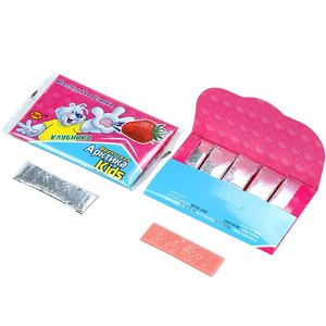 Halo bon marché saveur personnalisée 5 cinq bâtons de gomme à mâcher à bulles avec fabricant de tatouage - Product Image 6