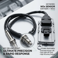 Sensor de NOx de Alta Resistencia 24V para Camiones Comerciales DAF XF CF, Número de Pieza 2293965 SNS0061G, Monitor de NOx con Lectura Precisa
