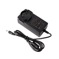 Adaptateur d'alimentation à prise interchangeable AC DC 12V 5A 60W alimentation murale 12V 5A 60Watt adaptateur avec AU US UK US