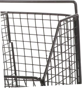 <b>Hanging</b> <b>Wire</b> Kitchen Storage <b>Basket</b> Adhesive Cabinet Door Organizer Pantry Organization Rack and Shelf No Drilling Required - Product Image 4