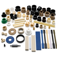Piezas de Plástico Mecanizadas por CNC Personalizadas, Tira Deslizante de Nylon POM, Guía Deslizante, Componentes de Ingeniería, Brochado OEM, Tolerancia de 0.01-0.05mm