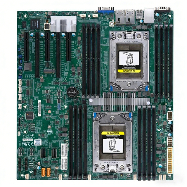 Enterprise Grade H11DSI-NT REV 2.0 SATA3 Dual CPU Server Motherboard Gigabit Ethernet for  HPC Computing Server System New