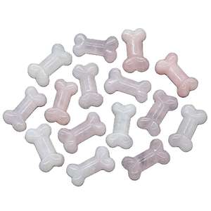 En gros Naturel Rose Quartz Mini Os Mélange De Matériaux Mini Cristal Artisanat Fait À La Main Pierre Précieuse Sculpture Pour La Décoration Et Cadeaux - Product Image 5