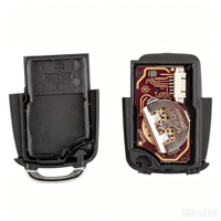 Boîtier de clé de voiture XHORSE VVDI XKB528EN HU66 ABS noir pliable pour VW Golf Mk6 Passat CC SEAT Skoda Octavia
