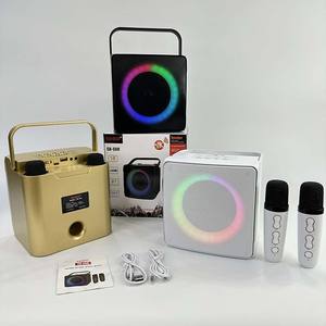 ลำโพง SDRD Sd508 ลำโพงซับวูฟเฟอร์ 4 นิ้ว พร้อมไมโครโฟน พกพาสะดวก รองรับระบบเสียงไร้สาย 5.0 ไฟ RGB LED สำหรับงานปาร์ตี้<span class=keywords><strong>คาราโอเกะ</strong></span>กลางแจ้ง - Product Image 2