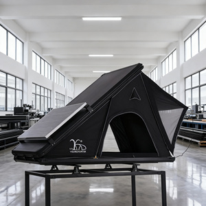 Triangolo in alluminio personalizzato avventura all'aperto rtt hard shell <span class=keywords><strong>camper</strong></span> trailer car truck 4 x4 tenda da tetto da campeggio - Product Image 2