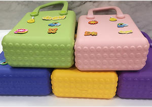 Sac en croco avec trous, imperméable, EVA personnalisé, été, pour femmes, sac à main, sac fourre-tout XL, sac de plage en silicone, vente en gros - Product Image 3