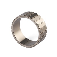 Segmen Motor Kuat NdFeB N52SH NdFeB, termasuk pemotong Las Rotor turbin angin, generator Magnet permanen Neodymium