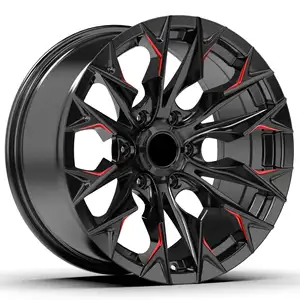 Hongchuang Lichtmetalen Wiel Voor Off-Road Auto 'S En Pick-Up Truck Maat 16 Inch 18 Inch En 20 Inch Velg 6X139.7