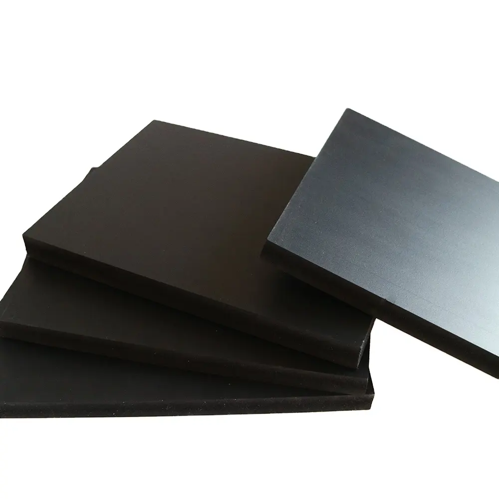 JINBAO Forex Kunststoff Material 2mm Zeichen verwenden 10 12mm weiß schwarz PVC Sintra Board 3mm
