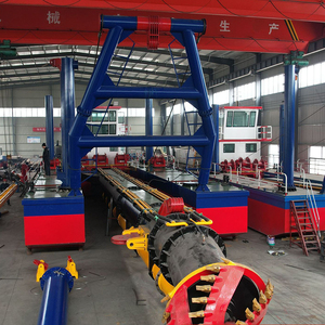 Draga de succión profesional con motor Cummins, bomba diésel, certificación CE ISO para uso en ríos/mares, internacional - Product Image 2