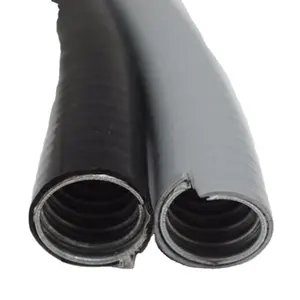 Tuyau Flexible et rigide de toutes tailles, livraison gratuite, 3 pouces, tube en métal revêtu de PVC
