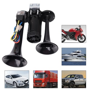 Corne à air FARBIN pour camion, corne de train pour voiture, corne de camion puissante avec compresseur, 12v, corne à air puissante, double trompette chromée - Product Image 3