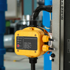 Contrôleur de pression de pompe à eau automatique intelligent, pompe de surpression, protection électronique, interrupteur de pression <span class=keywords><strong>avec</strong></span> <span class=keywords><strong>manomètre</strong></span> - Product Image 1
