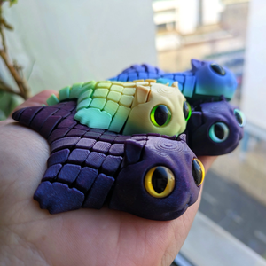 Juguete Antiestrés de Gato Articulado Impreso en 3D Personalizado, Figura de Acción, Adorno de Escritorio, Regalo de Juguete Artístico de Diseño - Product Image 3