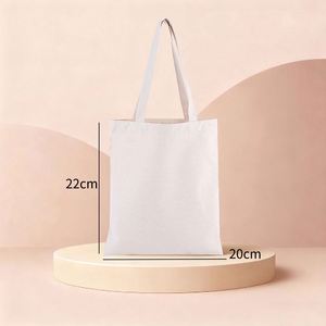 Canvas Zipper Grocery Washable <b>Bag</b> With Inner Pocket Shopping Travel <b>Large</b> Tote <b>Bags</b> for Diy Christmas <b>Gift</b> - Product Image 4