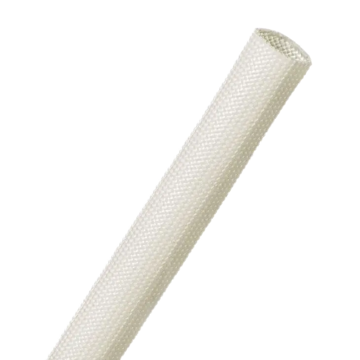 Jas Braid Sleeve Cover Shrinking For Flexible Cable Sleeve Silicone Coated Braided Fiberglass Sleeve