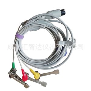 Électrodes en métal à clip crocodile Huizhida pour ECG vétérinaire VA01 - Product Image 4