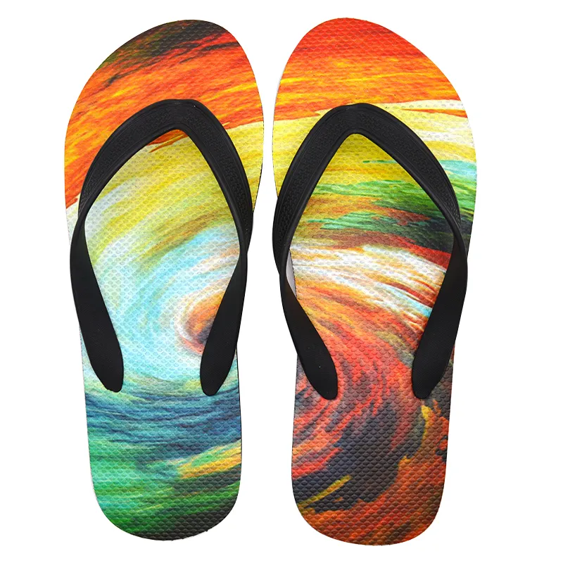 wholesale unisex brand designer sandals ladies summer flat toe flip flops sandals for women beach shoes