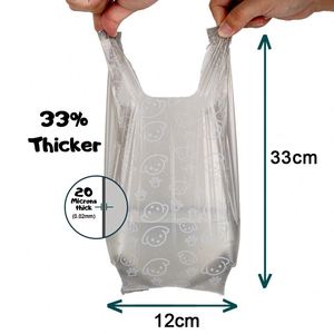 Sacs à déjections canines biodégradables et compostables personnalisés pour fabricants en gros, avec poignée grise - Product Image 3