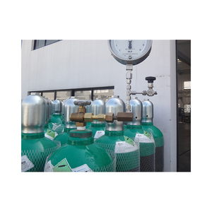 Bouteilles industrielles rechargeables haute pression de 10L, 20L, 30L, 40L, 50L pour <span class=keywords><strong>O2</strong></span>/oxygène, CO2/<span class=keywords><strong>H2</strong></span>/hydrogène, Hélium - Product Image 5