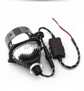 GCAR H4 Lámpara doble Tazón Led Proyector Luces 3,0 pulgadas 55W/65W 13000LM Matriz Brillante Grueso Pavimento Faro - Product Image 3