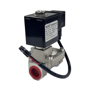 Válvula Solenoide de Alta Presión AC220V DC12 24v de Acero Inoxidable 304, Normalmente Cerrada/Abierta, Conexión de Soldadura de Brida, OEM - Product Image 6