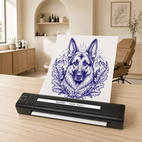 Xprinter K82 – Nouvelle machine de création de pochoirs de tatouage sans fil A4 rechargeable et avancée, compatible avec les ordinateurs de bureau pour artistes
