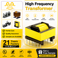 Transformateur à noyau de ferrite PQ/EE/ETD/EE13/EE15, transformateur de puissance à haute fréquence