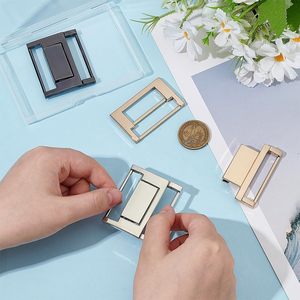 Sets Colors Alloy Belt Buckles Metal Hook Buckle Fastening Accessories For <b>Jackets</b> Coats Backpack - Product Image 3