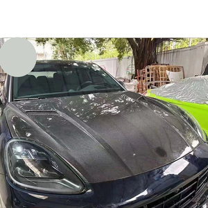 Kit carrosserie fibre de carbone capot moteur avant ventilé pour <span class=keywords><strong>Porsche</strong></span> <span class=keywords><strong>Cayenne</strong></span> 9y0 - Product Image 2