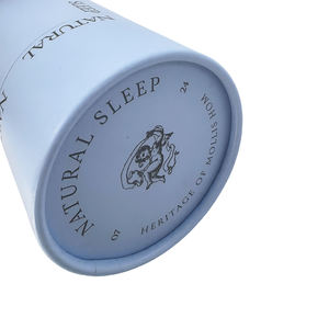 Carton rond personnalisé de différentes tailles boîte d'emballage de thé personnalisée de luxe bouteille d'huile parfumée maison tube de papier bougie boîte ronde - Product Image 2