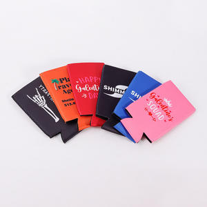 Hot Selling Custom Logo Colorful Printing Stubby Holders Slim <b>Can</b> Koozies Beverage <b>Can</b> <b>Cooler</b> - Product Image 1