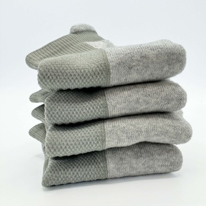 महिलाओं की युवा आरामदायक कपास टेरी टखने के मोजे वसंत में सांस लेने योग्य त्वरित शुष्क पर्यावरण अनुकूल कुशन कुशन प्रशिक्षण कस्टम लोगो थोक - Product Image 4