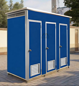 Contenedor de Baño Móvil de Acero, Estilo Industrial, Ecológico, Resistente y Portátil, para Exteriores, para 2-3 Personas, Baño Público - Product Image 6
