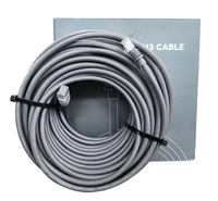 Câble Starlink Version Optimisée 3 V3, Kit Internet Satellite GEN3 de 33 Pieds, Câble Numérique à Sortie Unique avec Accessoires