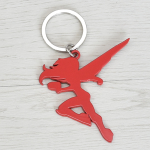 Nhà Máy Tùy Biến Kim Loại Cứng Mềm Men Móc Chìa Khóa Trái Tim Bốn Lá <span class=keywords><strong>Clover</strong></span> Bow Thiết Kế Kim Loại Keychain Cho Quà Tặng - Product Image 6