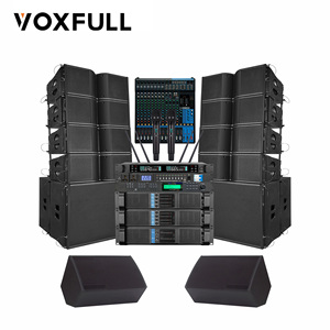 Sistema de Sonido Profesional Line PA, Audio Completo con Mezclador, Amplificador, Micrófono Inalámbrico para Escenarios, Iglesias y Eventos Profesionales - Product Image 4